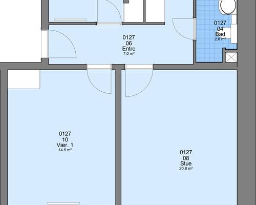 3 værelses lejlighed i Ringkøbing