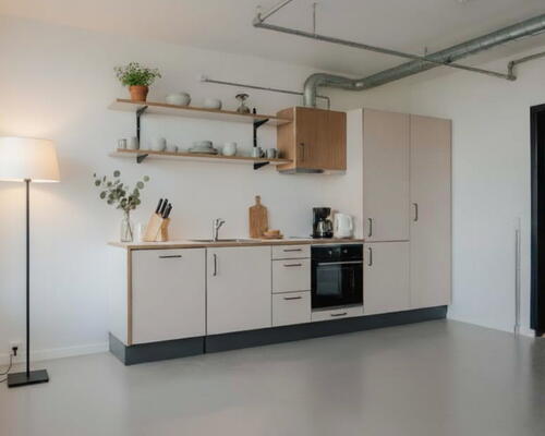 Unik bolig nær centrum med privat tagterrasse!