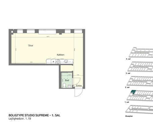 Et lyst pusterum nær København K