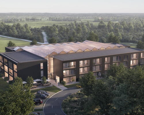 Moderne toværelses bolig med god plantegning