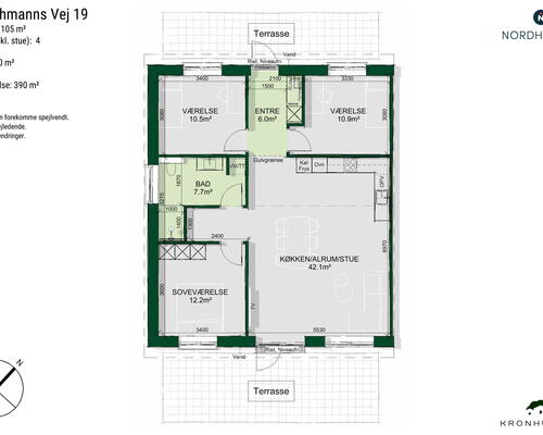 4 værelses hus i Kalundborg