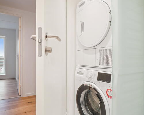 Banehaverne - Dejlig 4-vær. bolig i gavlen af bygningen