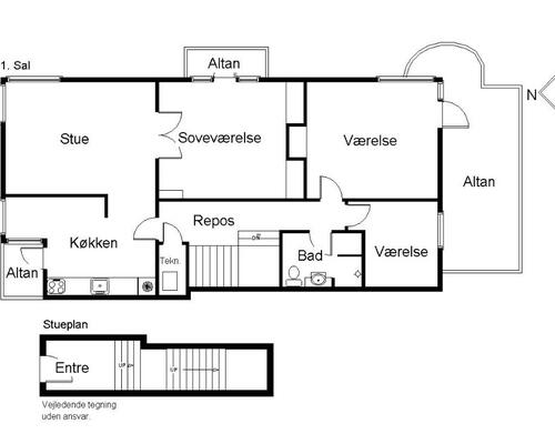 4 værelses lejlighed i Egtved