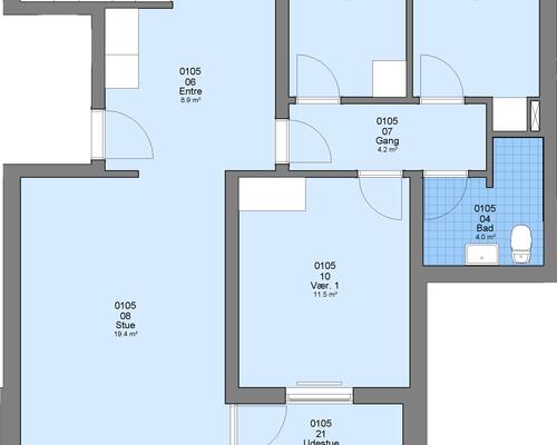 Klar til indflytning 15.04.2026