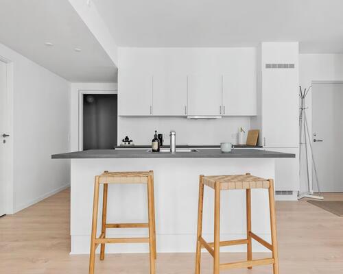 3 værelser / 96 m² / parkeringsplads  