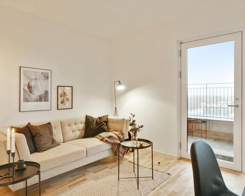 Delevenlig 3-værelses lejlighed i Skejbyen