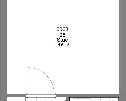 1 værelses lejlighed i Haderslev