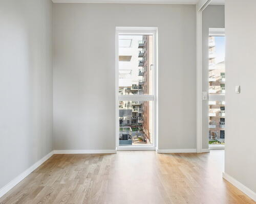 2 vær bolig i UN17 Lunden - et bofællesskab for dig over 40 år - opdelt stue og spisestue