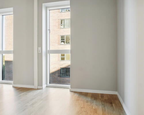 2 vær bolig i UN17 Lunden - et bofællesskab for dig over 40 år - opdelt stue og spisestue