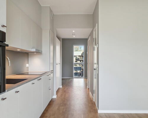 2 vær bolig i UN17 Lunden - et bofællesskab for dig over 40 år - opdelt stue og spisestue