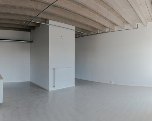 Lyst studio med plads til det hele