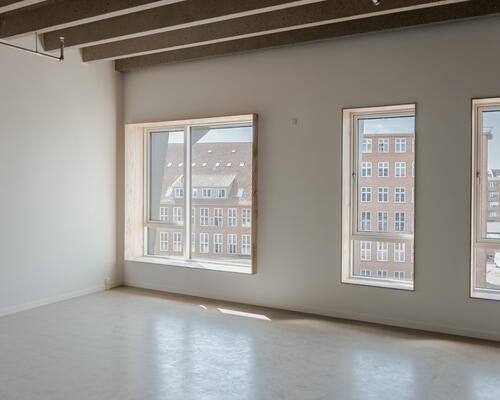 Lyst studio med plads til det hele