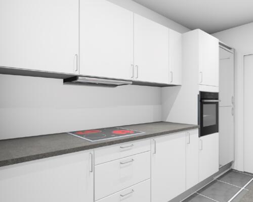 Centralt beliggende 2-værelses med altan