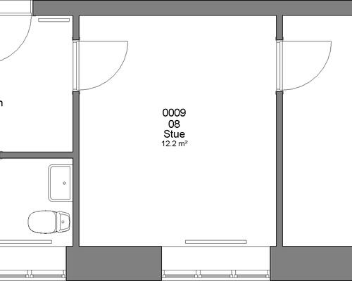 2 værelses lejlighed i Haderslev