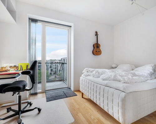 Moderne 2-værelses lejlighed i Bryggerhaven