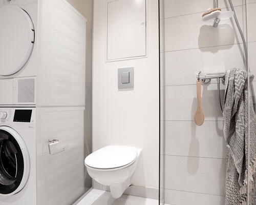 Banehaverne - Dejlig 4-vær. bolig i gavlen af bygningen