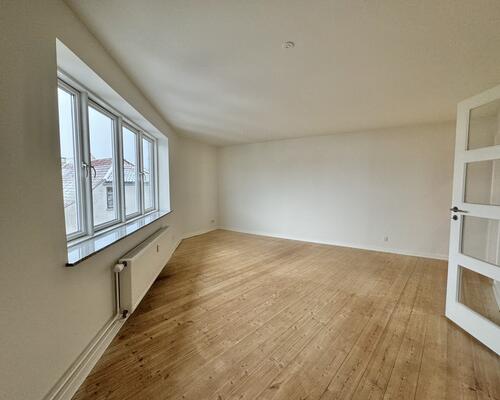 Lys og indbydende lejlighed nær Odense Å