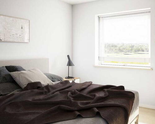 Moderne 4-vær. bolig i stuen med kæmpe, solrig terrasse! Tæt på indkøb. Gulvvarme i hele boligen