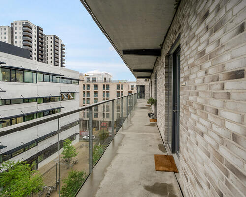 Moderne 2-værelses lejlighed i Bryggerhaven