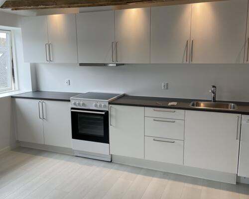 Lækker nyrenoveret lejlighed.