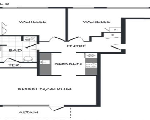 3 værelses lejlighed i Skovlunde
