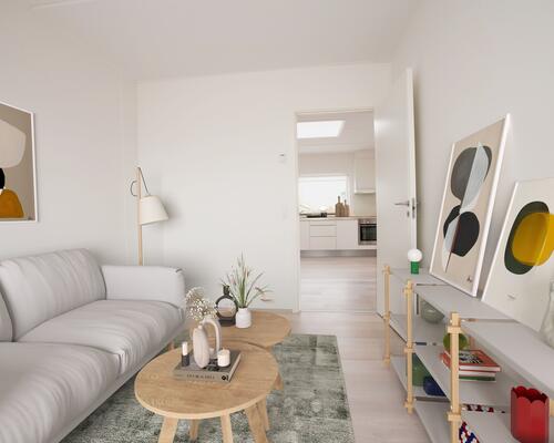 Skøn 3-værelses lejlighed med altan og tæt på Aarhus