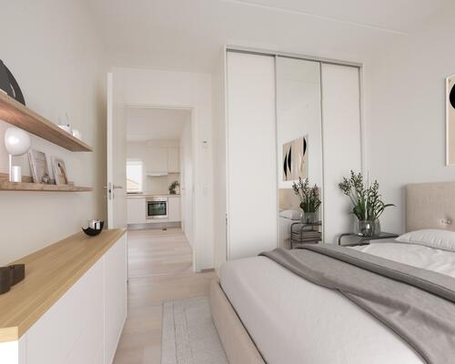 Skøn 3-værelses lejlighed med altan og tæt på Aarhus