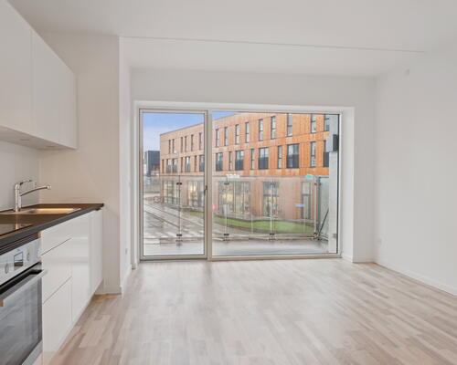 Egedal Stationsby - Dejlig lys 2-vær. lejebolig med hele 2 altaner