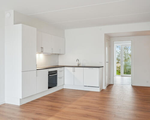 3-værelses lejlighed på 86 kvm!