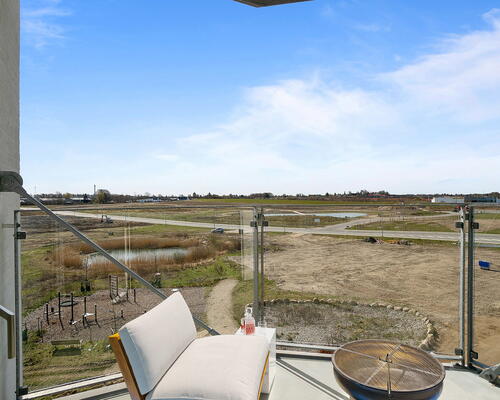 Egedal Stationsby - Dejlig 3-værelses lejlighed med stor terrasse