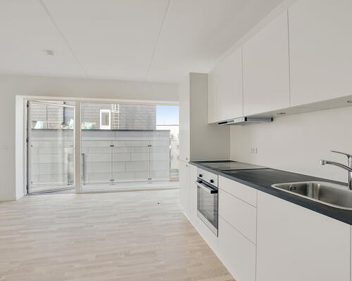 Egedal Stationsby - Dejlig 3-værelses lejlighed med stor terrasse