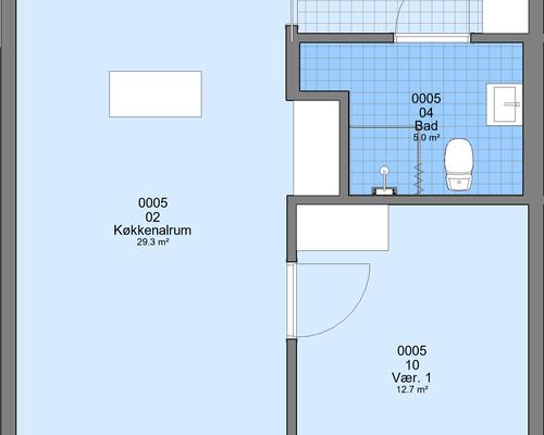 2 værelses lejlighed i Viborg