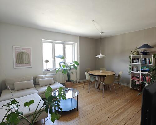 Tæt på Ingerslev Boulevard - dejlig lys 2 værelses lejlighed