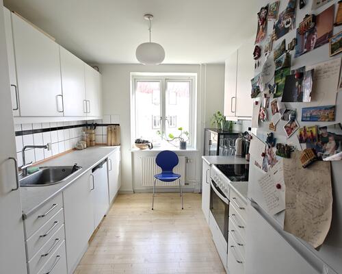 Tæt på Ingerslev Boulevard - dejlig lys 2 værelses lejlighed