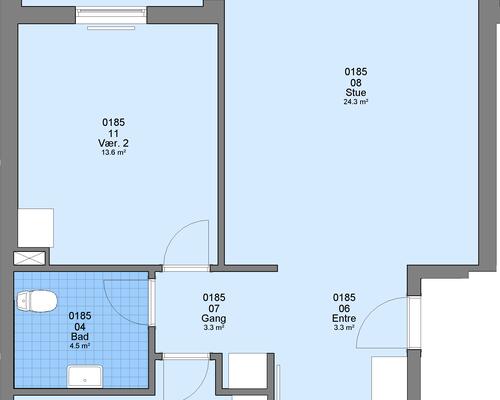 Klar til indflytning 01.03.2026