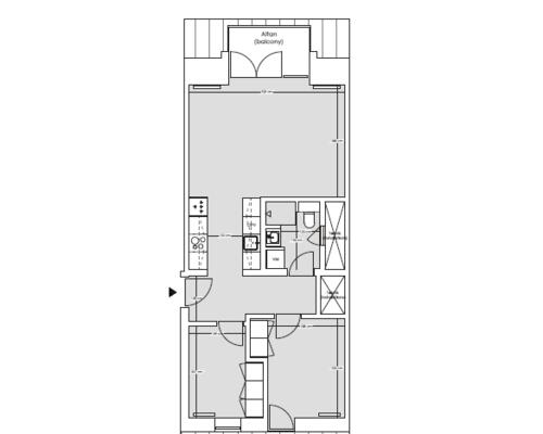 3-værelses lejlighed i Travbyen
