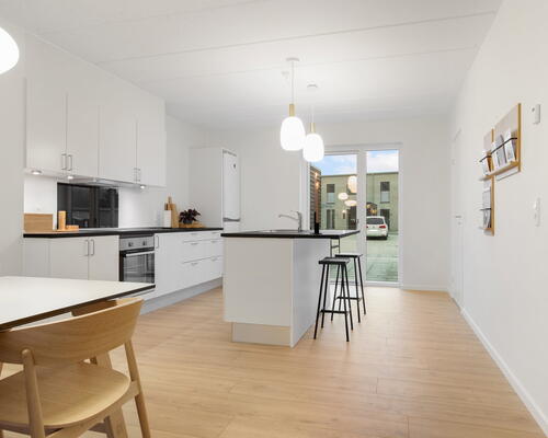 Rækkehus i Herning centrum