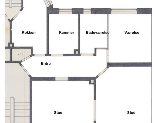 4 værelses lejlighed i Århus C