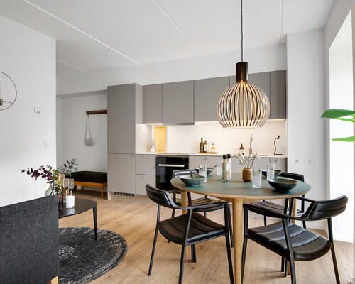 Nyopført 2-værelses i starten af Vestbyen