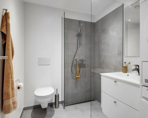 Nyopført 2-værelses i starten af Vestbyen