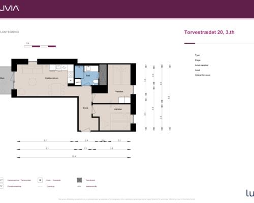 3 værelses lejlighed i Skovlunde