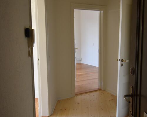 Stor renoveret delevenlig lejlighed på Frederiksbjerg. Elevator i ejendommen.