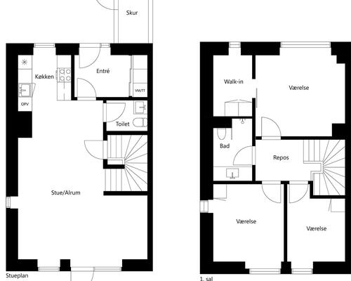 4 værelses hus i Hillerød
