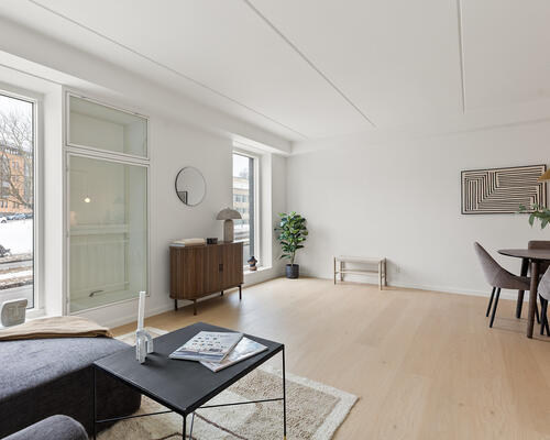 90 KVM BOLIG PÅ 5 SAL MIDT I AARHUS C - INDFLYTNINGSKLAR