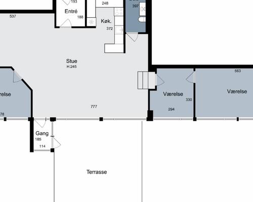 4 værelses lejlighed i Næstved