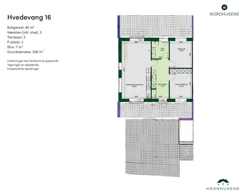 85 m2 værelse i Lunderskov