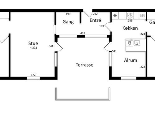 3 værelses hus i Silkeborg