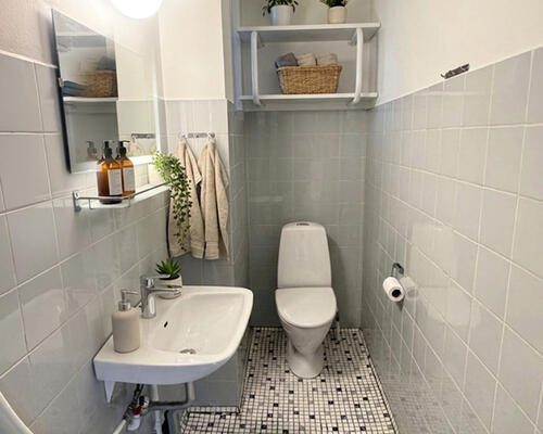 God lys og hyggelig lejlighed i Randers midtby