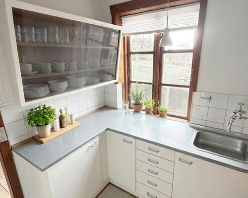 God lys og hyggelig lejlighed i Randers midtby