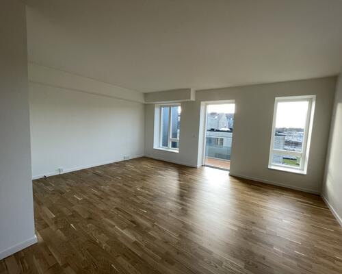 3-værelses lejlighed på 87 kvm!